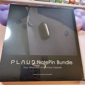 NotePin Bundle - Black Wearable AI Memory Capsule